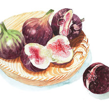 Схема вышивки «инжир»