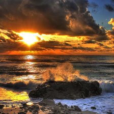 Схема вышивки «шторм-3»