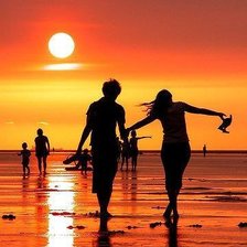 Схема вышивки «море»