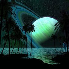 Схема вышивки «Фантастичная ночь»