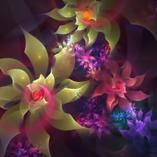 Схема вышивки «Узоры»