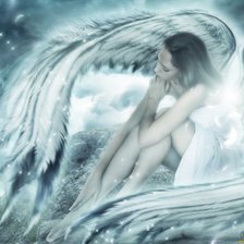 Схема вышивки «Ангел»