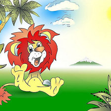 Схема вышивки «Львенок»