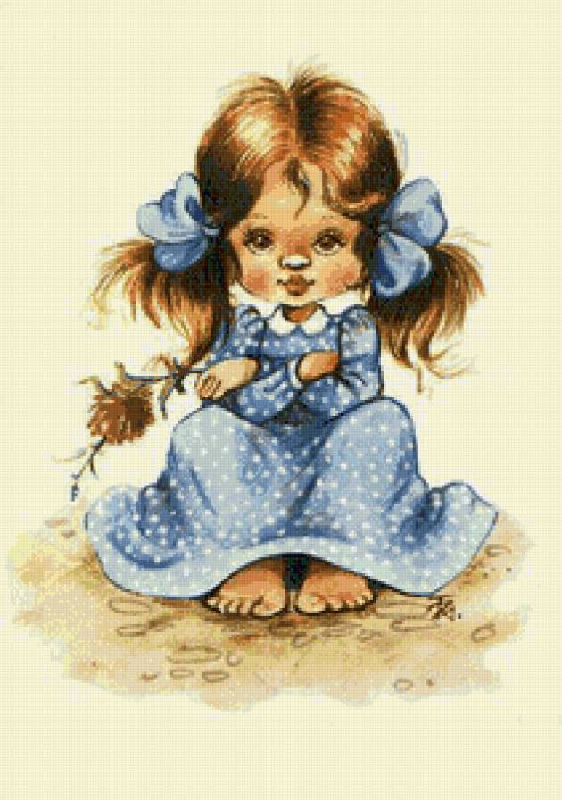 девчушка - дети, девочка - предпросмотр