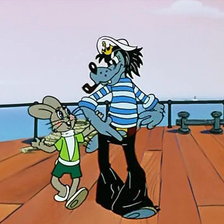 Схема вышивки «Ну,погоди..»