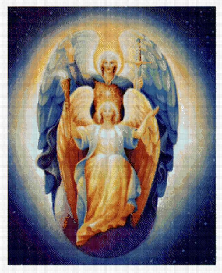 Архангел Михаил и Архея Вера - ангелы - предпросмотр