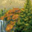 Предпросмотр схемы вышивки «водопад» (№735569)