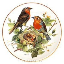 Схема вышивки «Птицы в кругу 5.»