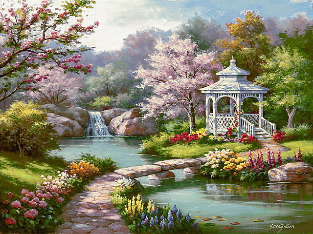 райский уголок - красота природы - оригинал