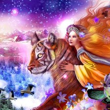 Схема вышивки «Весна»