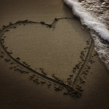 Схема вышивки «Люблю...»