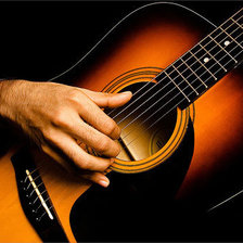 Схема вышивки «гитара»