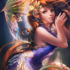 Схема вышивки «фэнтези арт»