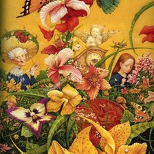 Схема вышивки «сказочная страна»