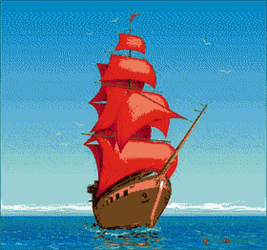 алые паруса - предпросмотр