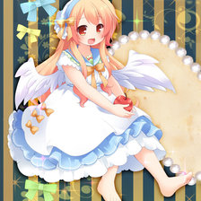 Схема вышивки «ангел аниме»