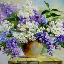 букет сирени