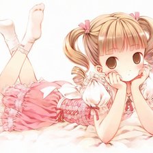 Схема вышивки «девочка»