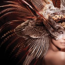 Схема вышивки «Из племени»