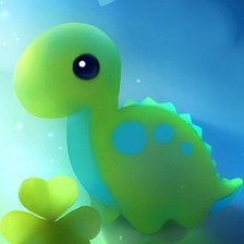 Схема вышивки «Динозаврик»