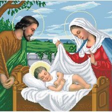 Схема вышивки «свята родина»