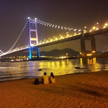 Схема вышивки «Мост в Гонконге»