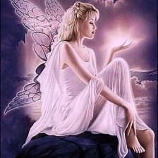 Схема вышивки «Фея снов»