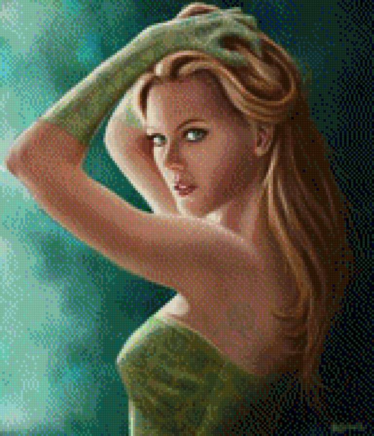 Колдунья - фэнтези, девушка, романтика - предпросмотр