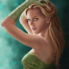 Схема вышивки «Колдунья»