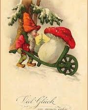 Схема вышивки «Старая открытка»