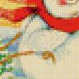 Предпросмотр схемы вышивки «Новогодняя открытка» (№737079)