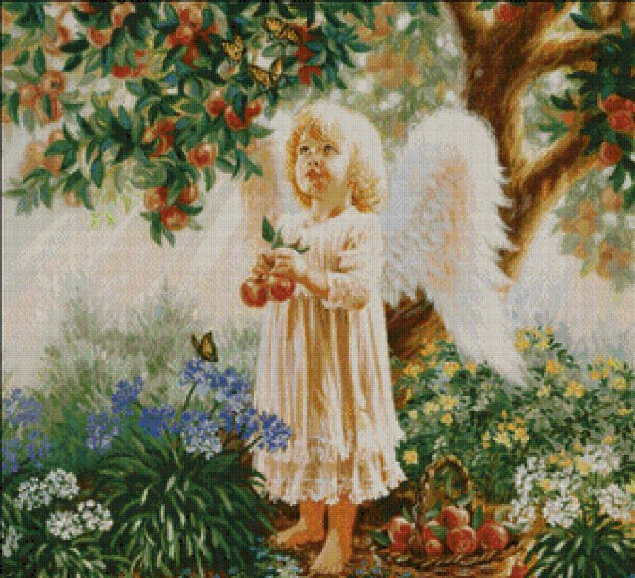 Ангелочек - дети, ангел - предпросмотр