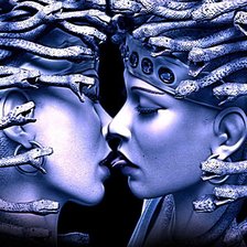 Схема вышивки «нежный поцелуй»