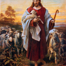 Схема вышивки «Ісус»