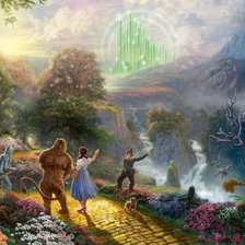 Схема вышивки «Волшебник изумрудного города»