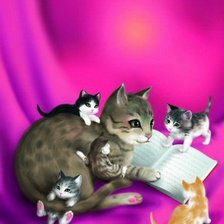 Схема вышивки «мамина сказка»