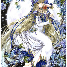 Схема вышивки «Красавица»