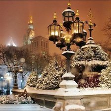 Зима в городе