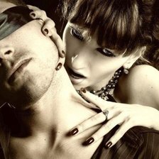 Схема вышивки «монохром»