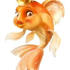 Схема вышивки «золотая рыбка»