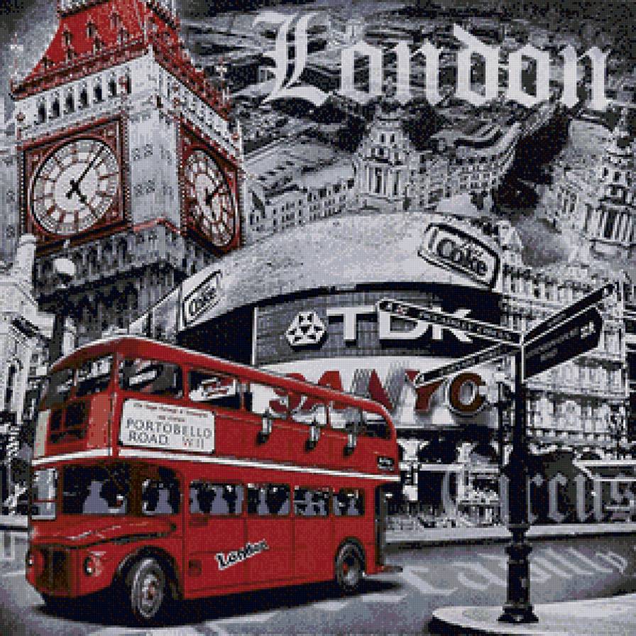 лондон - городской пейзаж - предпросмотр