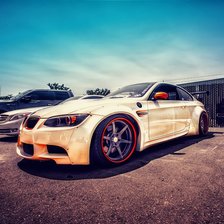 Схема вышивки «bmw»