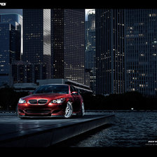 Схема вышивки «bmw»