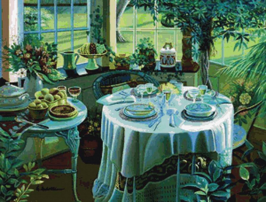 прошу к столу - дом, стол - предпросмотр