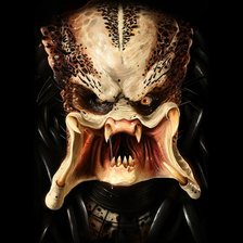 Схема вышивки «Хищник»