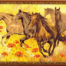 Схема вышивки «На лугу»