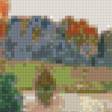 Предпросмотр схемы вышивки «в осеннем лесу» (№739193)