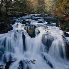 Схема вышивки «водопад»