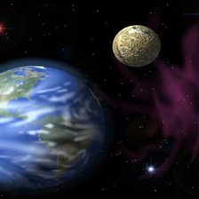 Схема вышивки «космос»