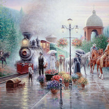 Схема вышивки «картина»